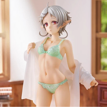 Sylphiette Greyrat Changing Clothes Mushoku Tensei Anime Figure PVC 8.5" [Adult Collectible]