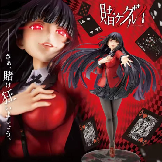 Yumeko Kakegurui Compulsive Gambler Anime Figure Model Statue PVC 7.8" [Boxed]