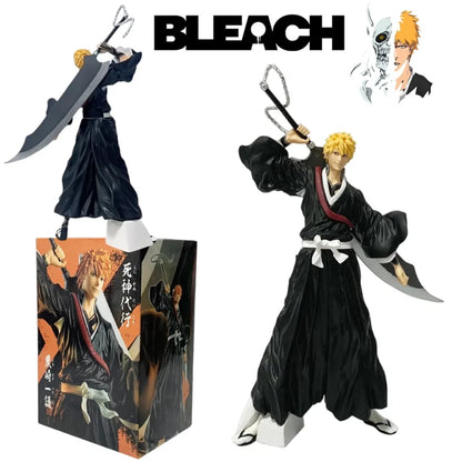 Ichigo Kurosaki Bleach Collectible Anime Figure Model Statue PVC 8" [Boxed]