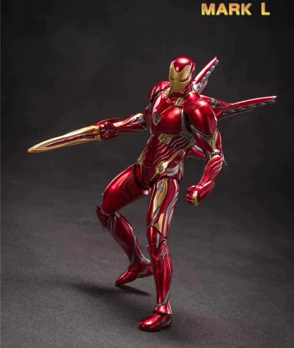 Iron Man Mark 50 Marvel Adjustable Action Figure PVC Scale 1:1 [Boxed] *No Glow*