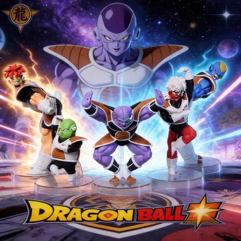 Ginyu Force Dragon Ball Collectible Anime Figure Model PVC 3 - 5.5" [No Box]