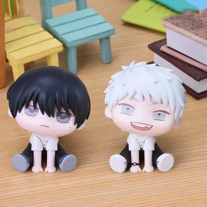 Hikaru & Yoshiki The Summer Hikaru Died Anime Chibi Figurines PVC 2" [No Box]