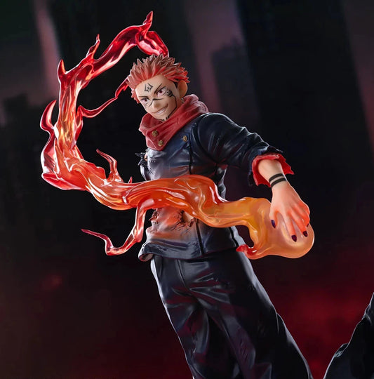 Sukuna Ryomen Divine Flame Jujutsu Kaisen Signature Anime Figure PVC 7" [Boxed]