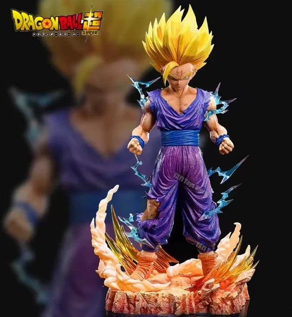 Gohan Super Saiyan Dragon Ball Z Classic Anime Figure Model PVC 9.5" [Boxed]