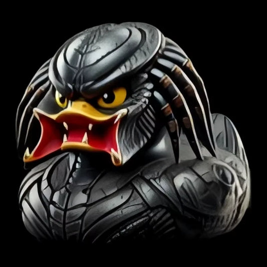 Predator Duck Parody Funny Desktop Statue Figurine Resin 2.7" [Boxed]