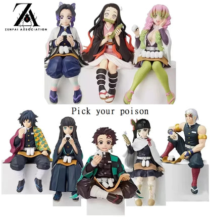 Demon Slayer Anime Collectibles Hashiras Action Figures PVC 4 - 6 in [No Box]