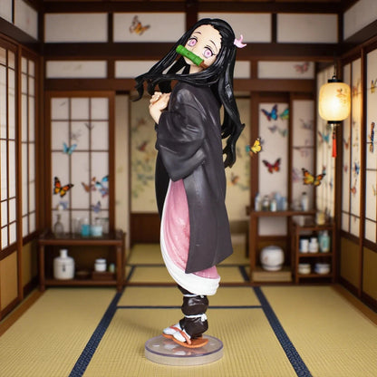 Nezuko Kamado Demon Slayer Anime Collectible Kawaii Figure PVC 6.5" [No Box]