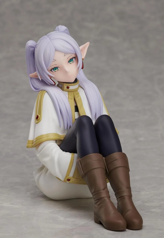 Frieren Sitting Frieren: Beyond Journey's End Anime Figure PVC 4.5" [No Box]