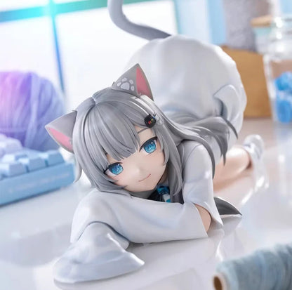 Gawr Gura Neko Hololive Vtuber Kawaii Anime Figure Model Statue PVC 3" [Boxed]