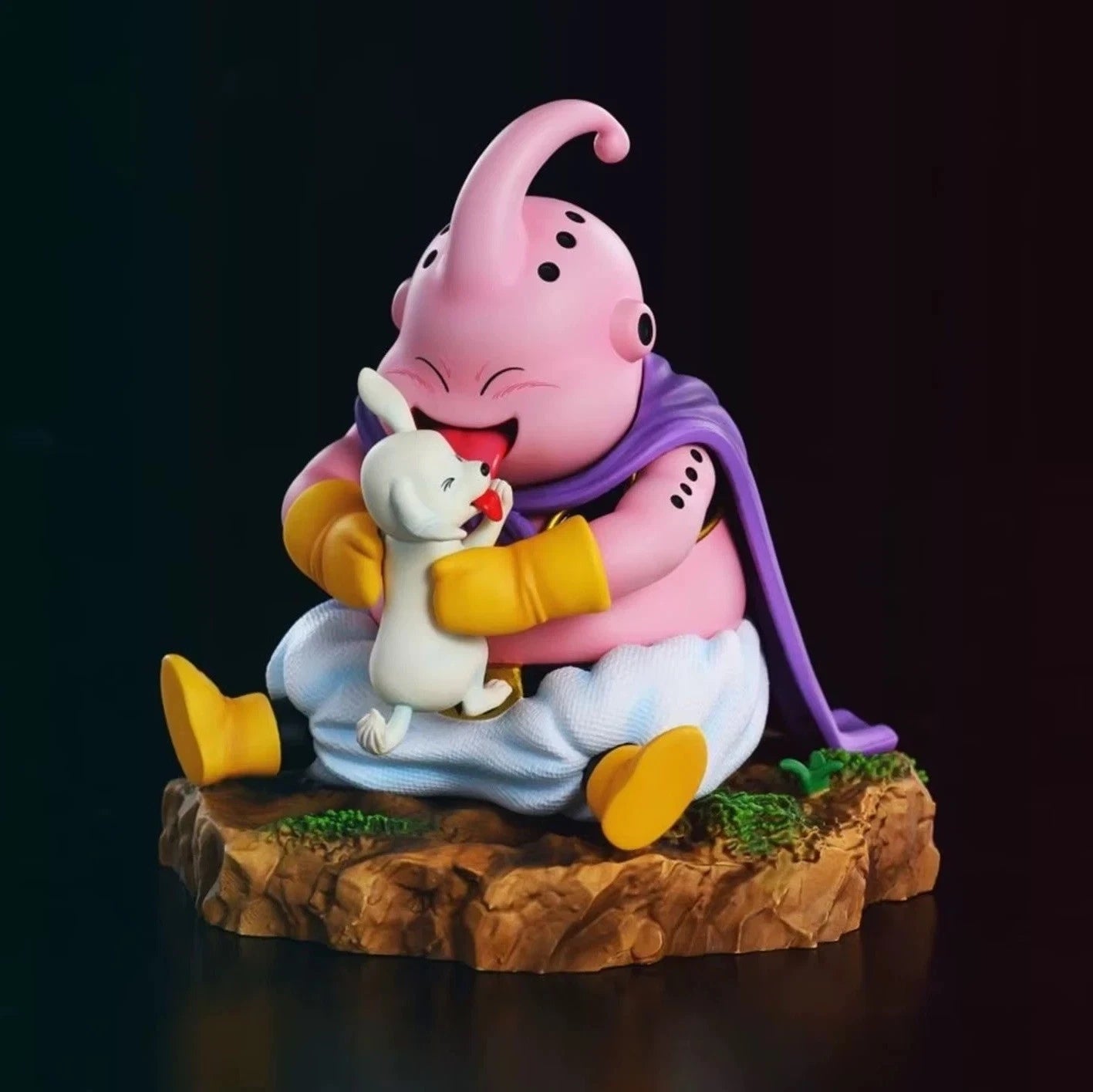 Majin Buu Sitting Kawaii Dragon Ball Z Cute Anime Figure Model PVC 3.3" [No Box]