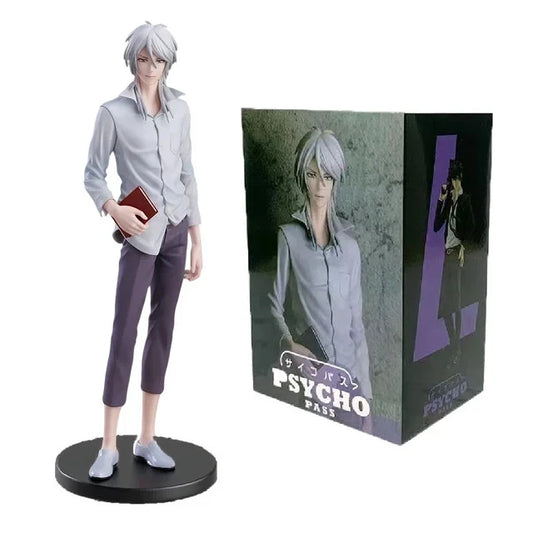 Shougo Makishima The Pure White Psycho-Pass Anime Figure Model PVC 7" [Boxed]