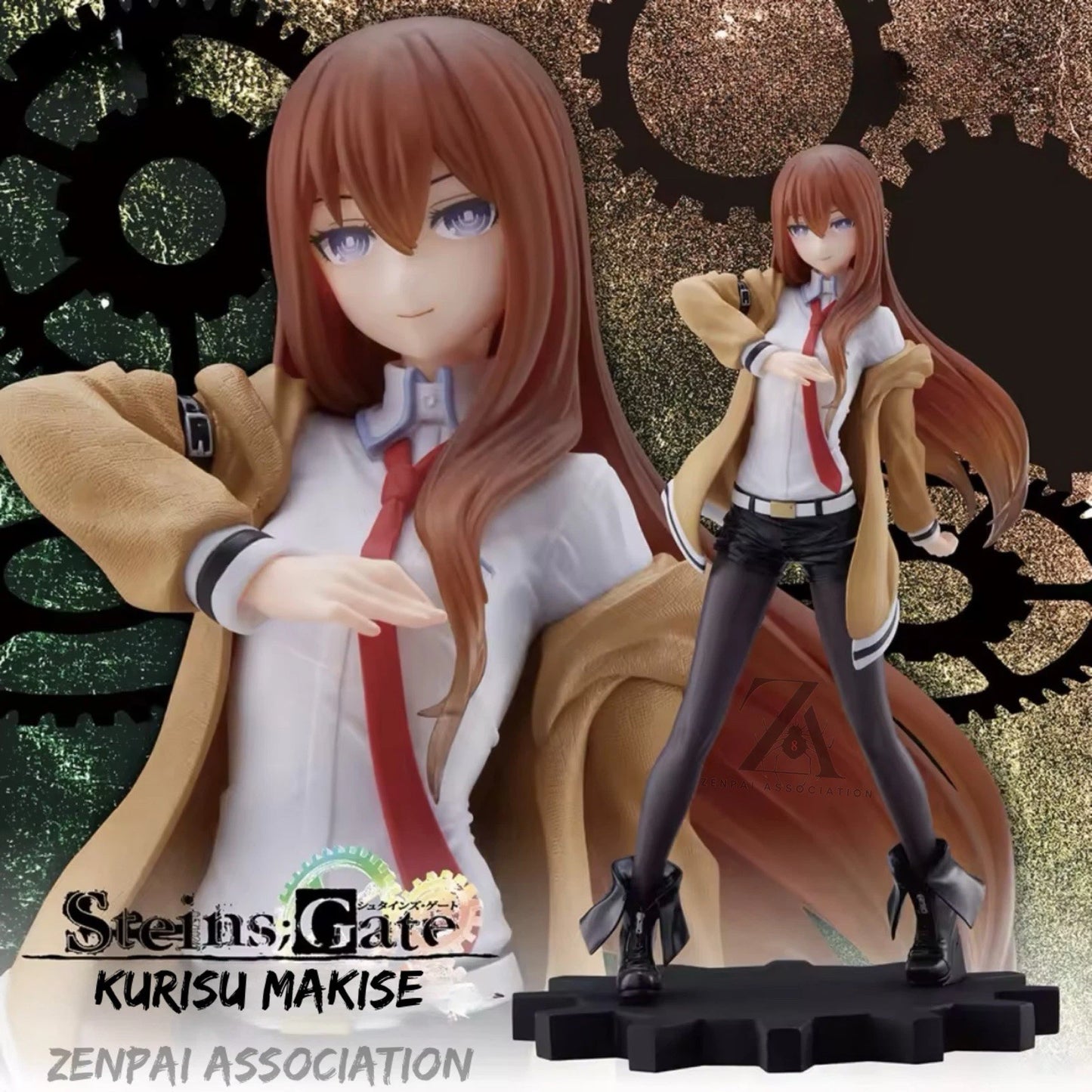 Kurisu Makise School Uniform Steins;Gate Anime Figure Model Statue PVC 7" [Boxed]