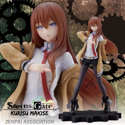 Kurisu Makise School Uniform Steins;Gate Anime Figure Model Statue PVC 7" [Boxed]