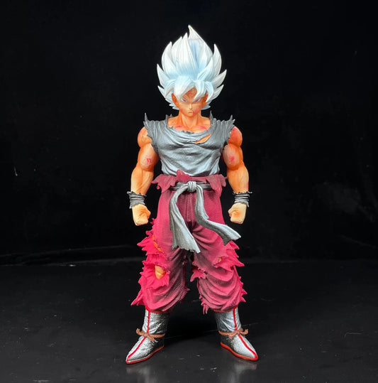 Goku Perfected Ultra Instinct Form Dragon Ball Z Anime Figure PVC 11" [No Box]