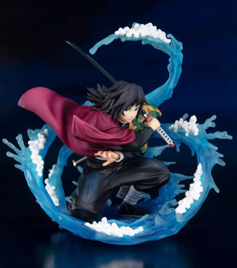 Giyu Tomioka Water Breathing Demon Slayer Anime Rare Figure PVC 6.6" [Boxed]