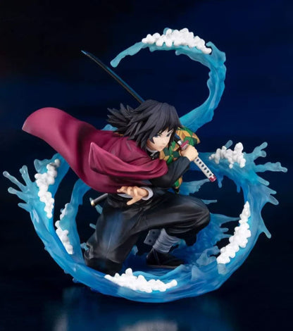 Giyu Tomioka Water Breathing Demon Slayer Anime Rare Figure PVC 6.6" [Boxed]