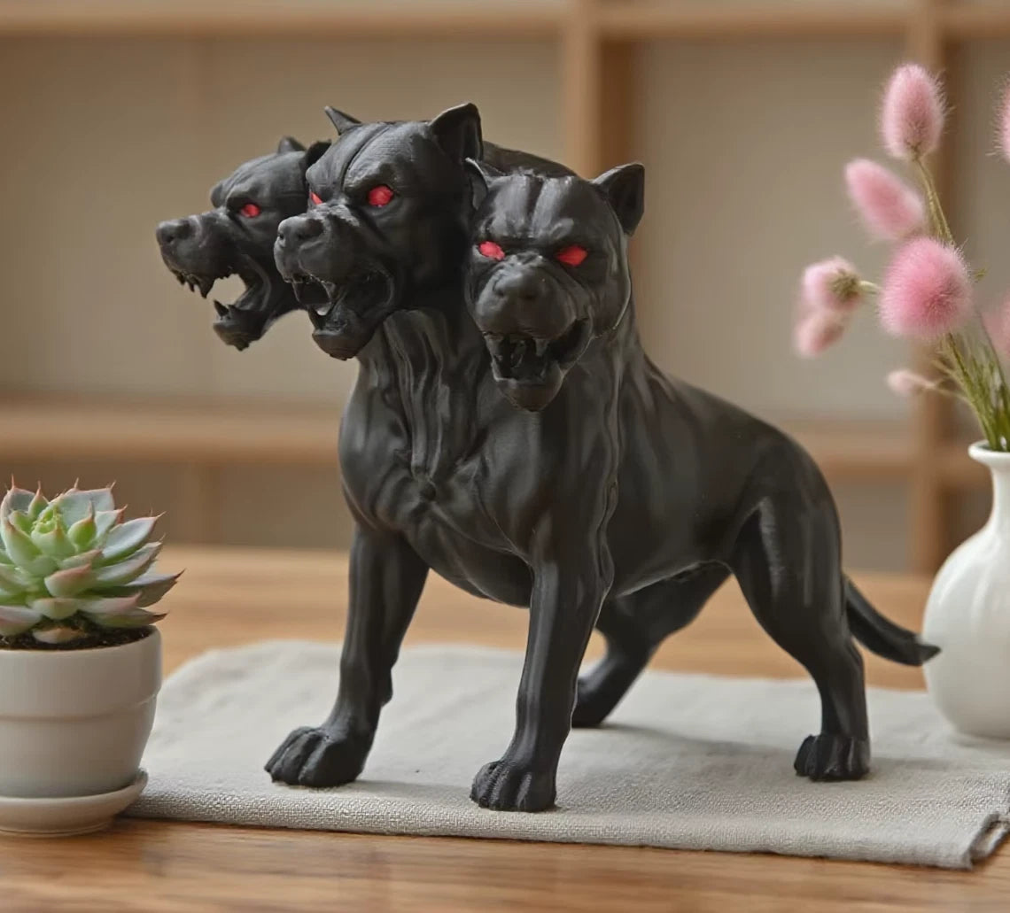 Cerberus Harry Potter Desktop Collectible Desktop Figure Resin PVC 3" [Boxed]