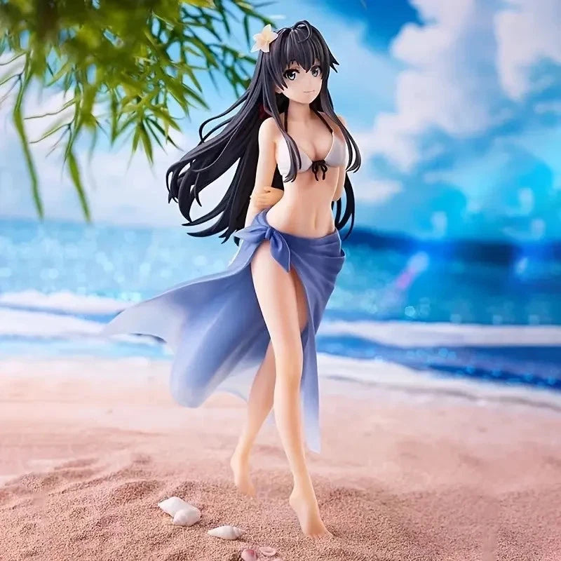 Yukino Yukinoshita Swimsuit My Teen Romantic Comedy Cast Off Anime Figure PVC 8" [Adult Collectible]
