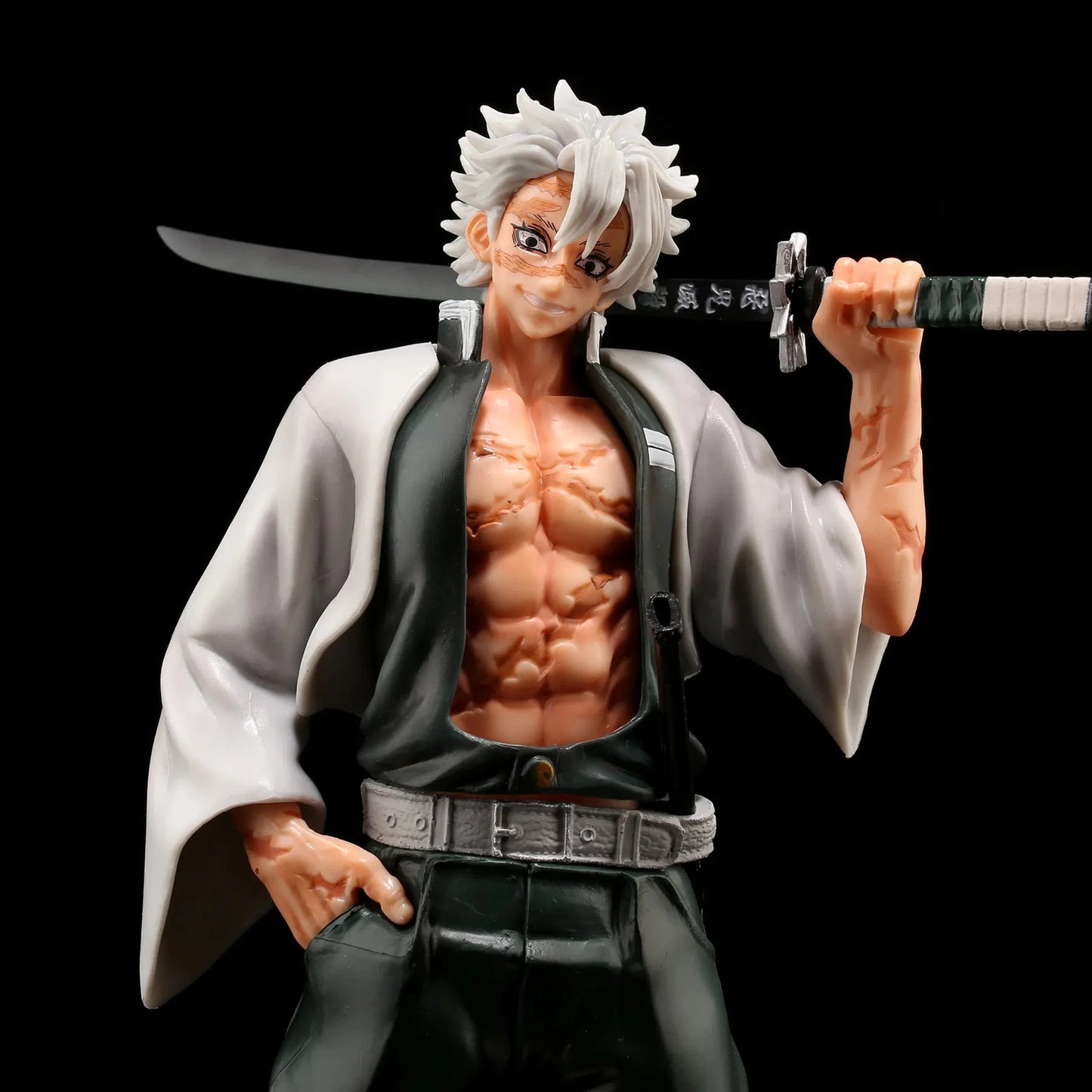 Sanemi Wind Hashira Demon Slayer Anime Limited Edition Figure PVC 11.4" [Boxed]