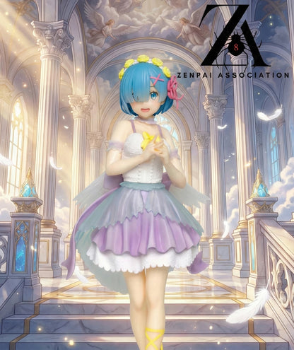 Rem Fairy Angel Re: Zero Anime Collectible Kawaii Figure PVC 7" [No Box]