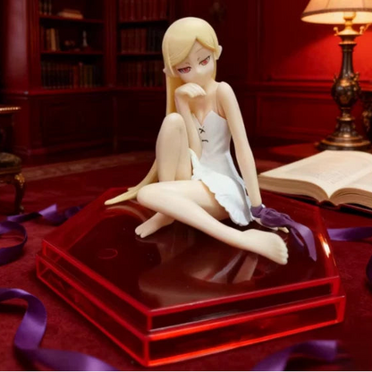 Shinobu Oshino Sitting Bakemonogatari Desktop Anime Figure Model PVC 4" [Boxed]