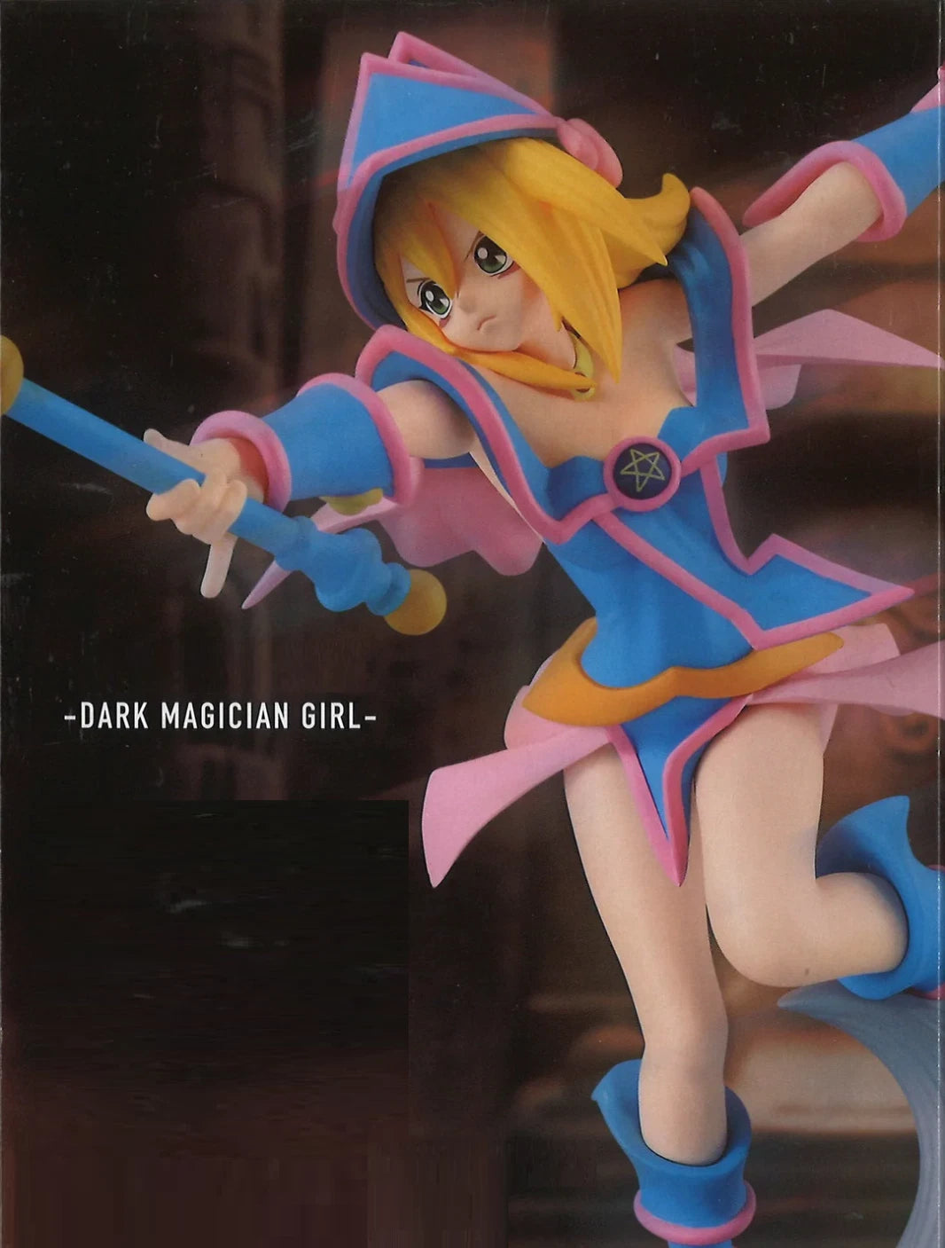 Dark Magician Girl Yu-Gi-Oh Cute Kawaii Anime Figure Model Statue PVC 8" [Boxed]