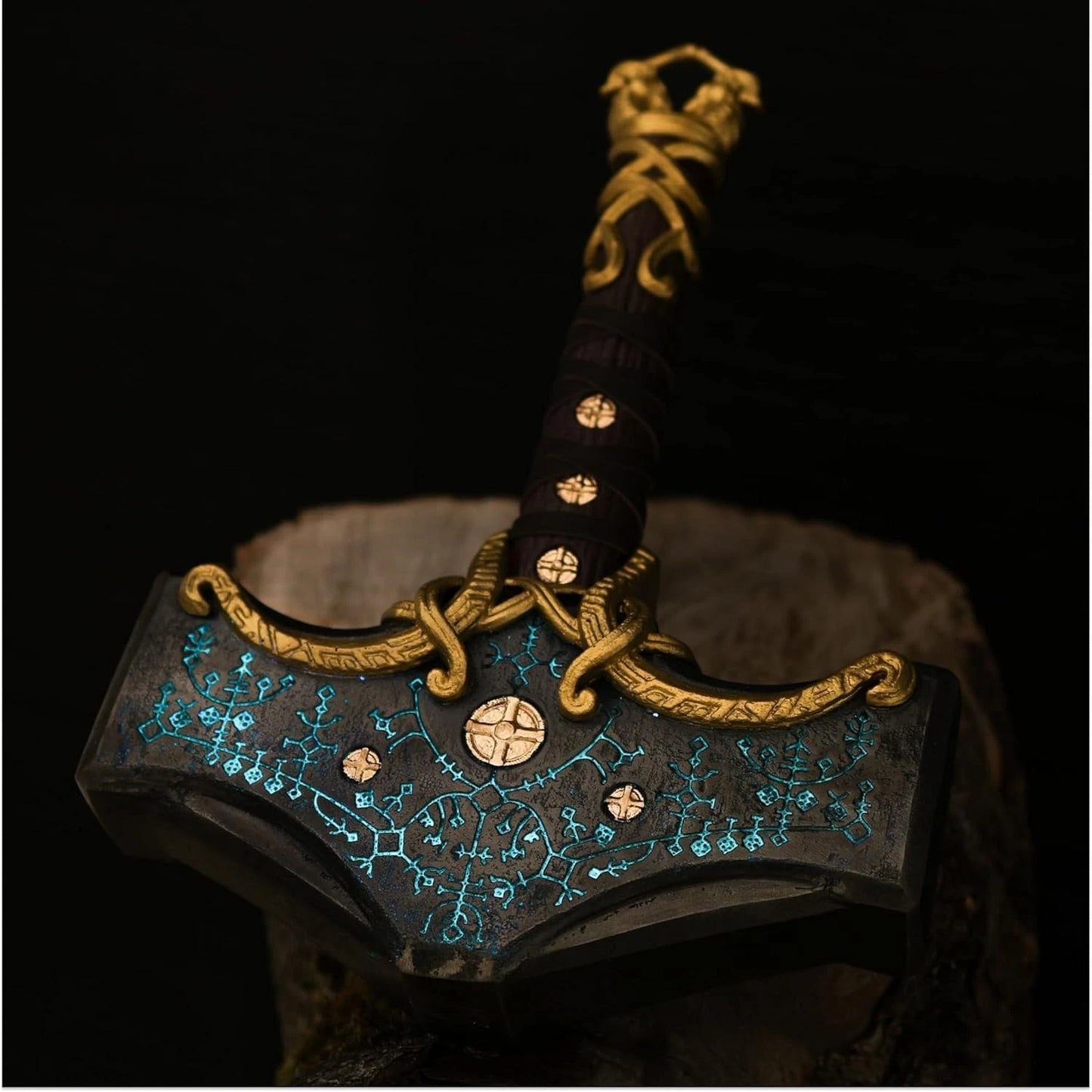 Kratos Mjolnir Thor's Hammer God of War RPG Cosplay Toy 15" [Boxed] *No Glow*