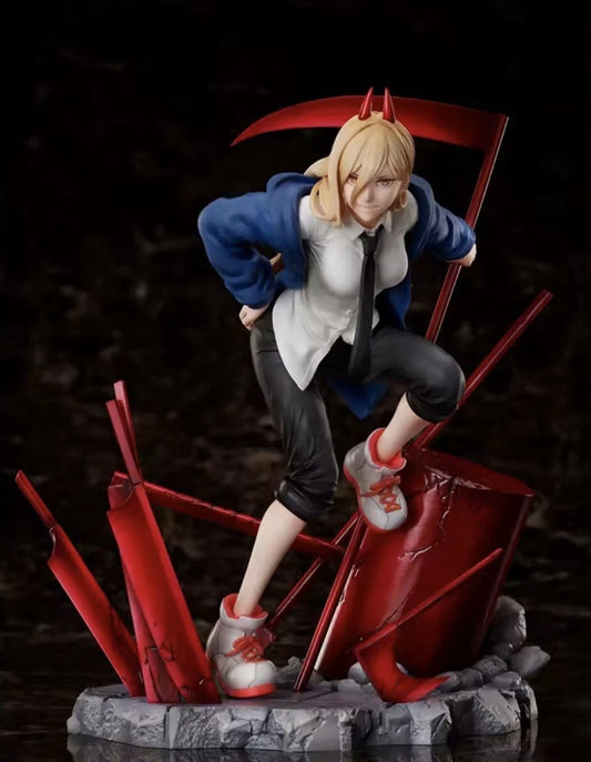 Power Blood Devil Chainsaw Man Iconic Anime Figure PVC 6.6" [Boxed]