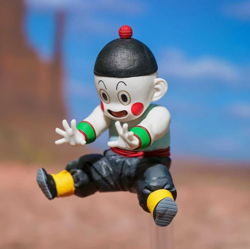 Chiaotzu Dragon Ball Z Adjustable Anime Figure Model Statue PVC 3" [Boxed]