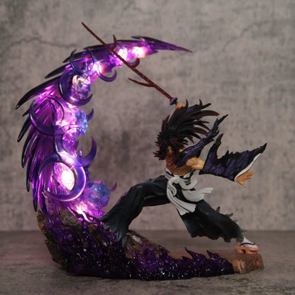 Kokushibo Upper Moon One Demon Slayer Anime Action Figure PVC 8.6" [No Box : Battery Powered]