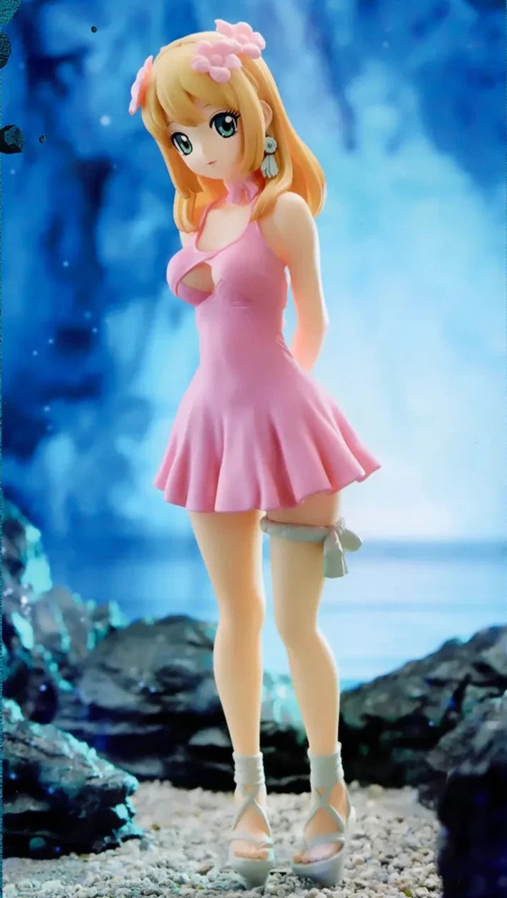Kohaku Pink Mini Dress Dr. Stone Kawaii Anime Figure Model Statue PVC 7.8" [Original]