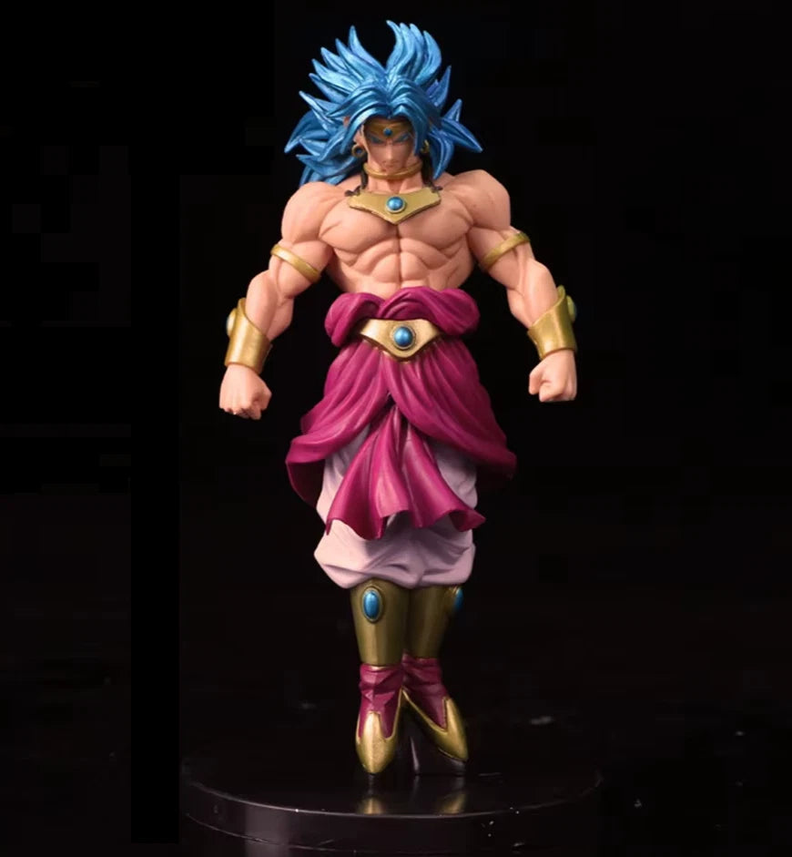 Broly Legendary Saiyan Dragon Ball Z Anime Collectible Figure PVC 6.5" [No Box]