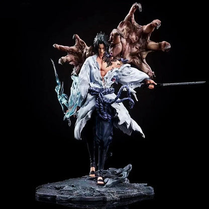 Sasuke Cursed Seal of Heaven Naruto Collectible Anime Figure PVC 10" [Boxed]