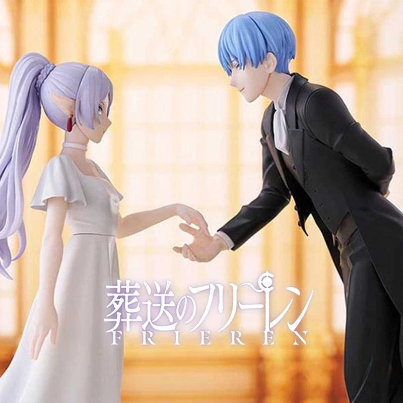 Frieren & Himmel Wedding Ver. Beyond Journey's End Anime Figure PVC 7" [Boxed]