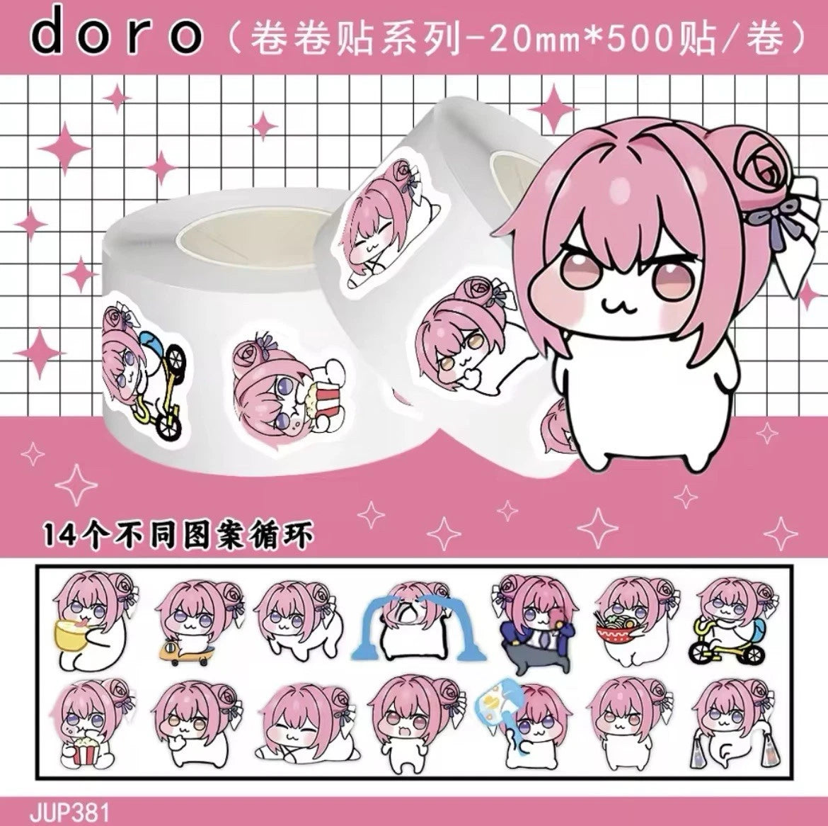 Doro Dorothy Goddess of Victory: Nikke Rollup DIY Grafitti Stickers [500 pcs]