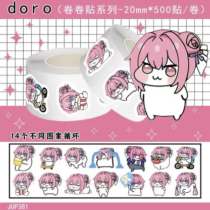 Doro Dorothy Goddess of Victory: Nikke Rollup DIY Grafitti Stickers [500 pcs]