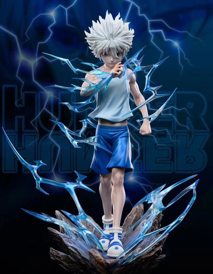 Killua Godspeed Hunter × Hunter Collectible Iconic Anime Figure PVC 8" [Boxed]