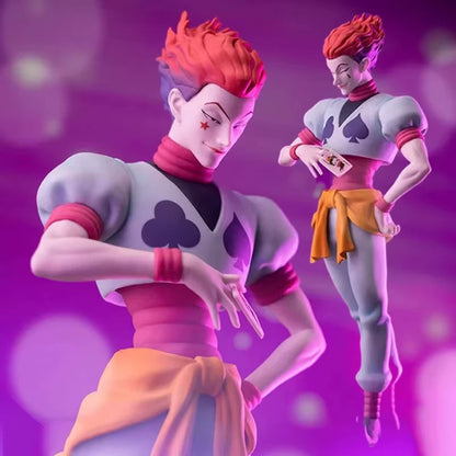 Hisoka Morow Playing Cards Hunter × Hunter Anime Figure Statue PVC 7.4" [Boxed]