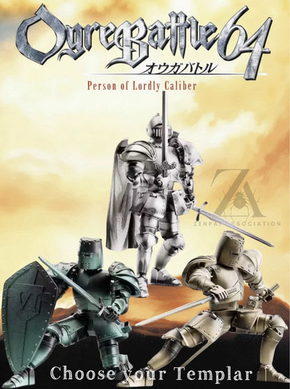 Templar Knight Ogre Battle 64 Person of Lordly Caliber Figure PVC 5" [No Box]
