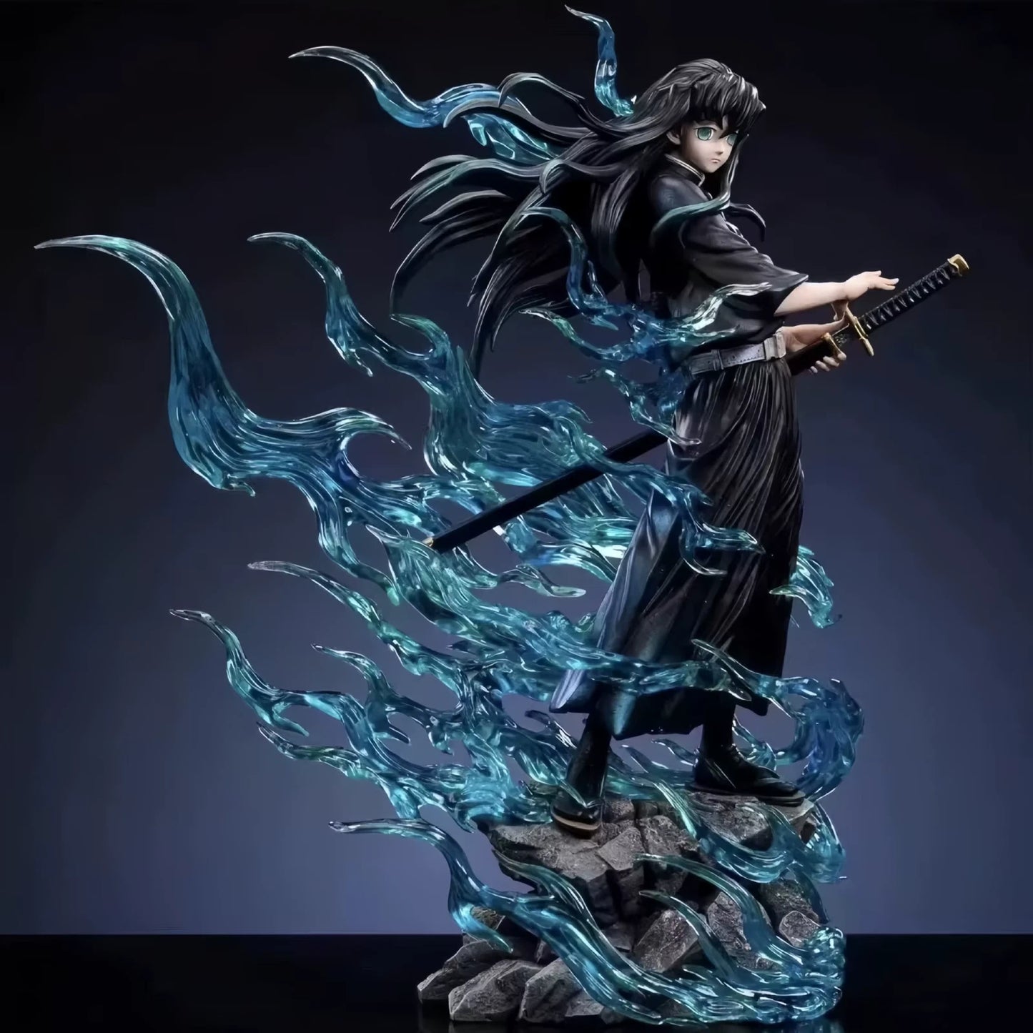 Muichiro Tokito Mist Breathing Demon Slayer Notable Anime Figure PVC 9.8" [No Box]