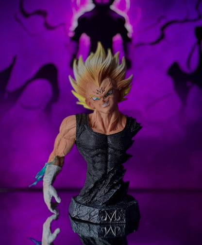 Super Saiyan Majin Vegeta Dragon Ball Z Anime Figure Model Statue PVC 6" [No Box]