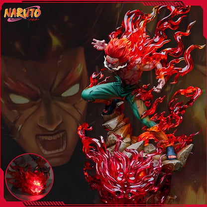 Might Guy Eight Gates Naruto Collector-Grade Anime Figure PVC 9" [Boxed]