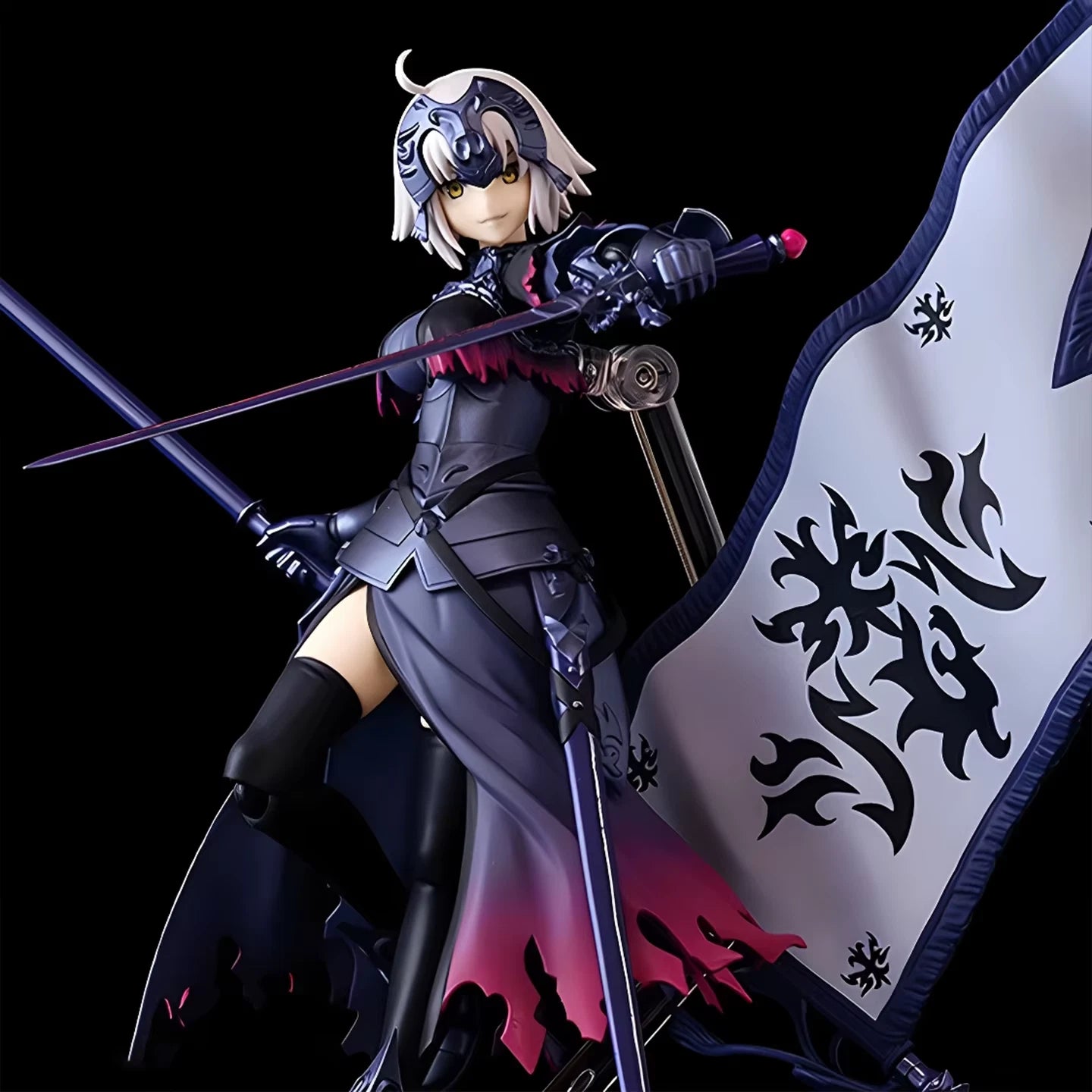 Jeanne d'Arc Alter Black Armor Fate Adjustable Premium Anime Figure PVC 7" [Boxed]