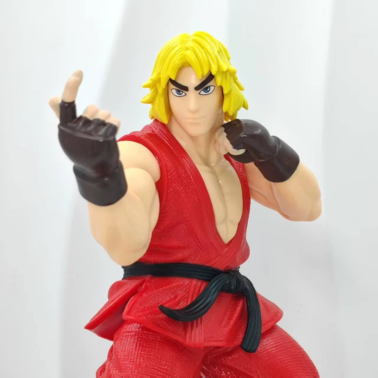 Ryu and Ken Street Fighter Classic Action Figure Model Statue PVC 4" [No Box]