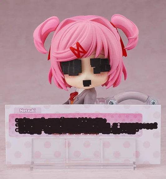 Natsuki Doki Doki Literature Club! Adjustable Kawaii Anime Figure PVC 4" [Boxed]