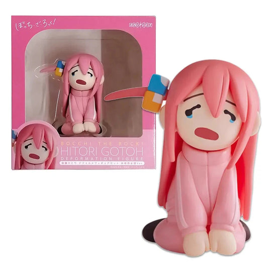 Gotou Hitori Bocchi the Rock! Anime Cute Funny Chibi Figure PVC 3" [Boxed]