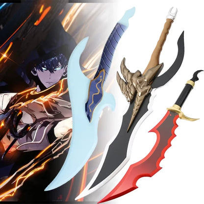Solo Leveling Sung Jin-woo Dagger Weapon Prop Anime Cosplay Gift Toy Accessory