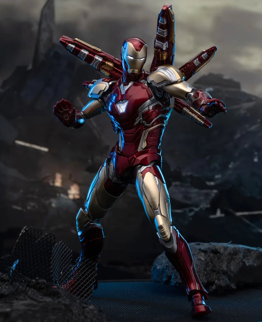 Iron Man Mark 85 Marvel Endgame Adjustable Iconic Action Figure PVC 6" [Boxed]