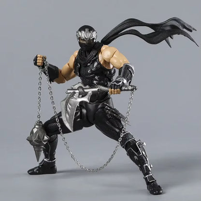 Ryu Hayabusa Ninja Gaiden RPG Adjustable Iconic Action Figure PVC 5.9" [Boxed]