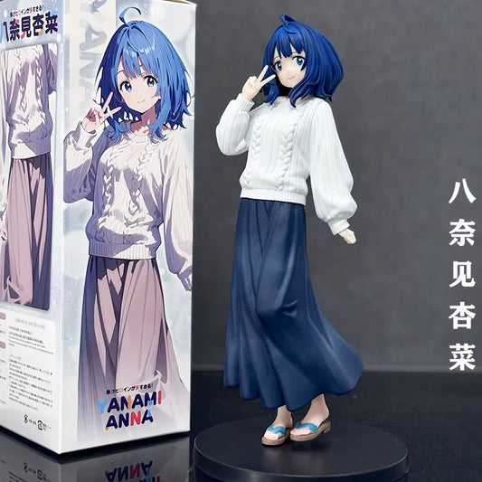 Anna Yanami School Dress Losing Heroines Kawaii Anime Figure PVC 9" [Boxed]